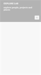 Mobile Screenshot of explorelab.nl